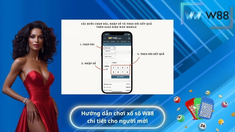 Hướng dẫn chơi xổ số W88 chi tiết cho người mới
