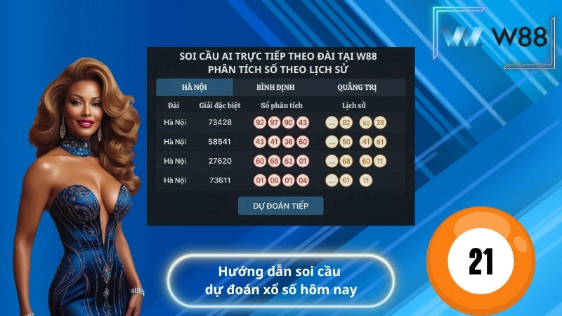 Hướng dẫn soi cầu dự đoán xổ số hôm nay