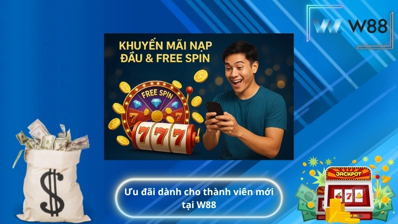 Ưu đãi dành cho thành viên mới tại W88